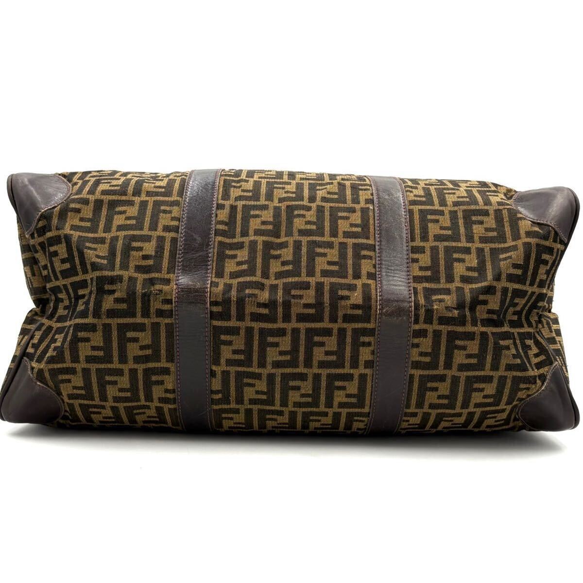 1円 【定番人気】 FENDI フェンディ ボストンバッグ ズッカ ビジネス