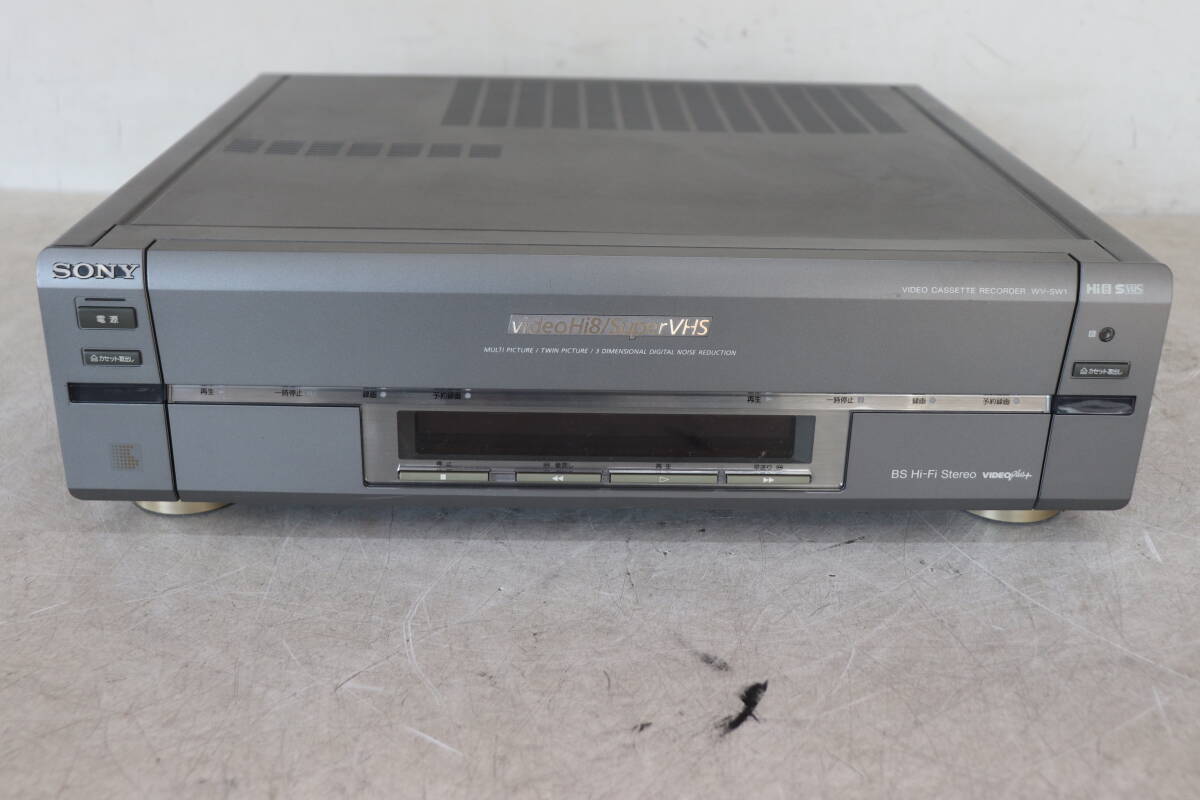 Y12/623 SONY ソニー WV-SW1 VHS Hi8 ビデオカセットレコーダー 8ミリ