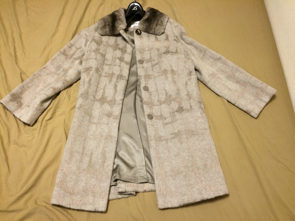 HANAE MORI サイズ38 ラビットファーコート新品