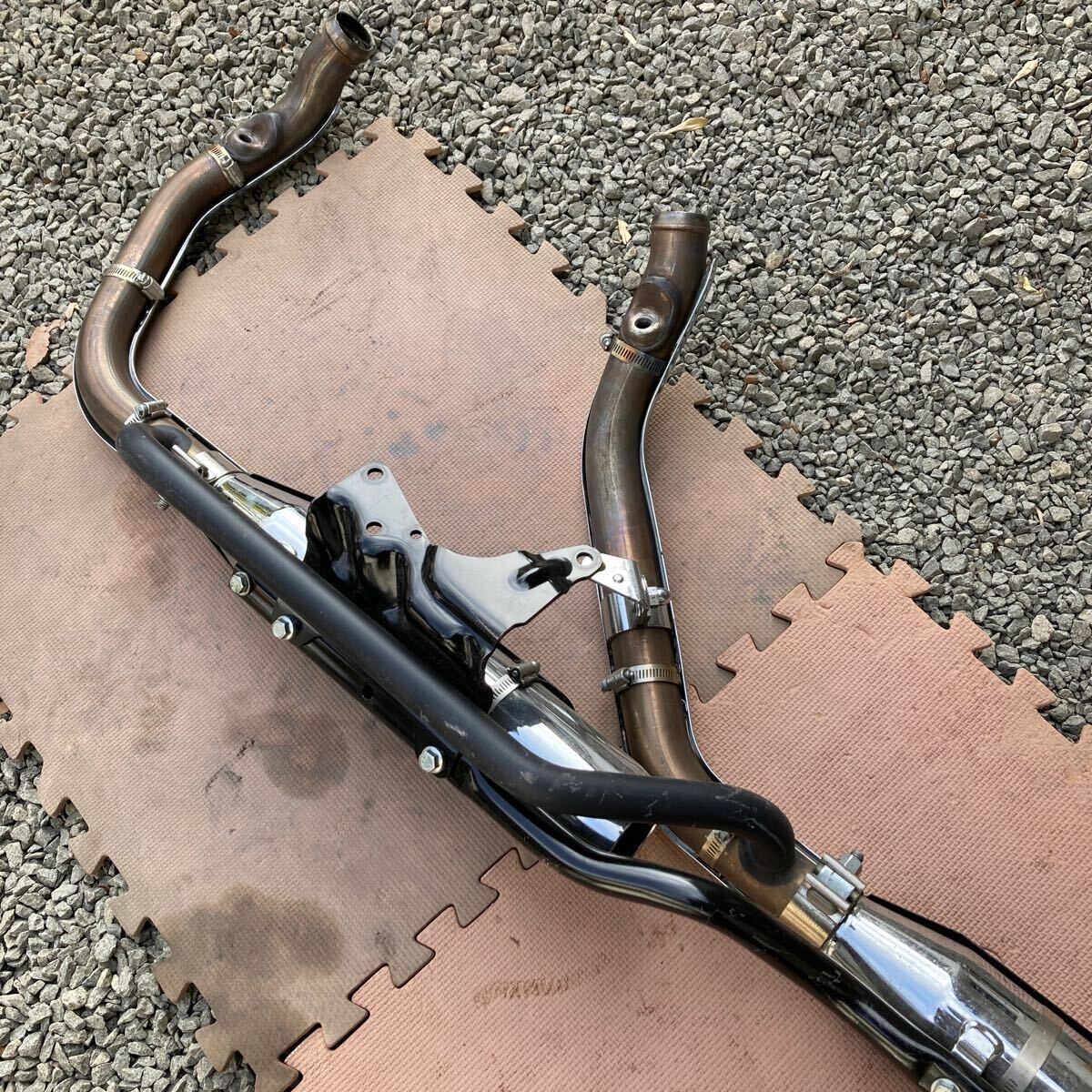 ハーレー スポーツスター 48？純正マフラー XL1200X フォーティー