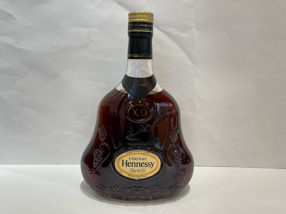 大黒屋】Hennessy ヘネシー XO 金キャップ クリアボトル コニャック 古