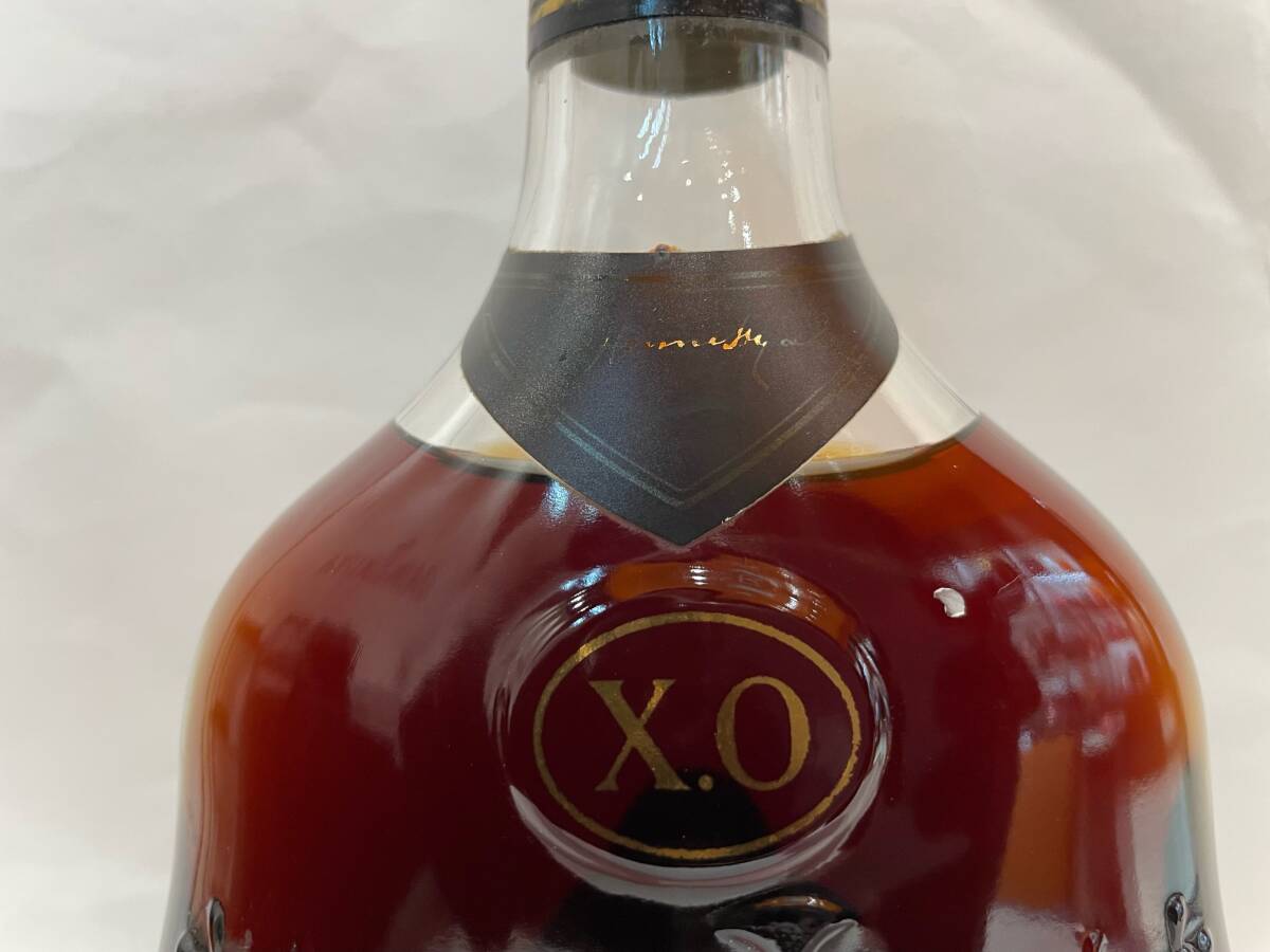 大黒屋】Hennessy ヘネシー XO 金キャップ クリアボトル コニャック 古