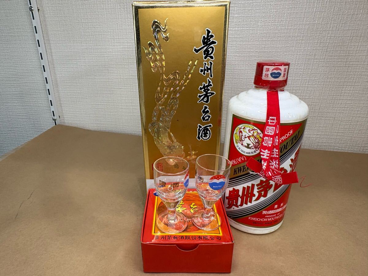 1円スタート 貴州茅台酒 中国酒 MOUTAI マオタイ酒 天女 天女ラベル