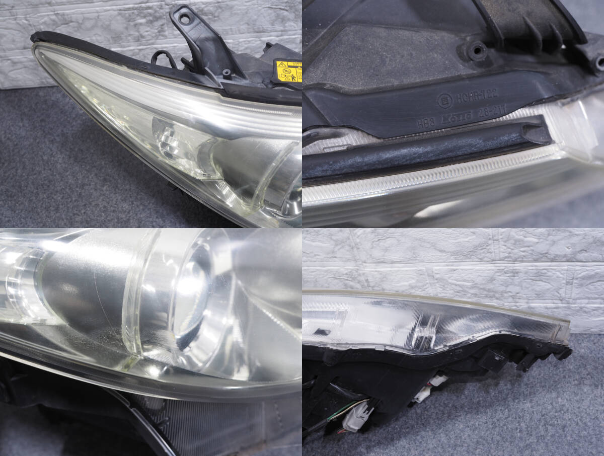50 エスティマ 後期 中期 純正 HID ヘッドライト 左右 HCHR-722 KOITO 