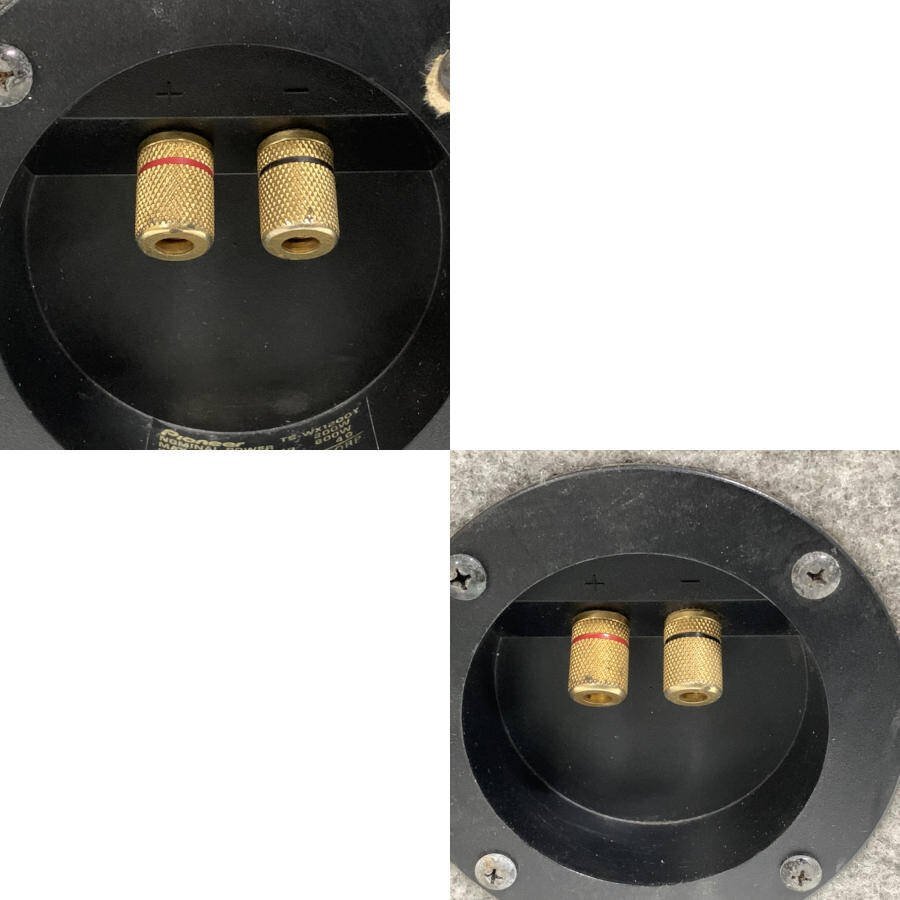 carrozzeria カロッツェリア TS-WX1200T カーウーハー 車載ツインドライブサブウーファーボックス 出力音確認済○動作品 TS-WX1200T カロッツェリア carrozzeria 30cm×2ウーハー 名機・当時物 (ウーファー)