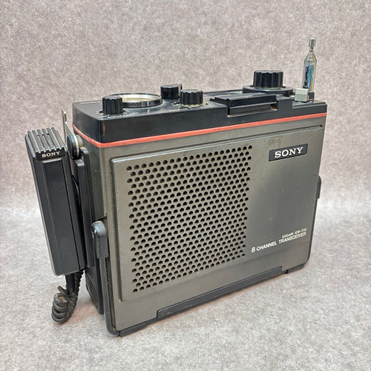 アマチュア無線 SONY 8 CHANNEL TRANSCEIVER ICB-770