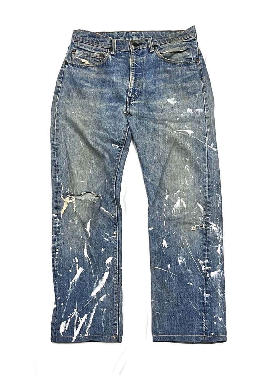 ヴィンテージ levi's 505 BIG E リーバイス 501 66モデル XX ボタン裏5