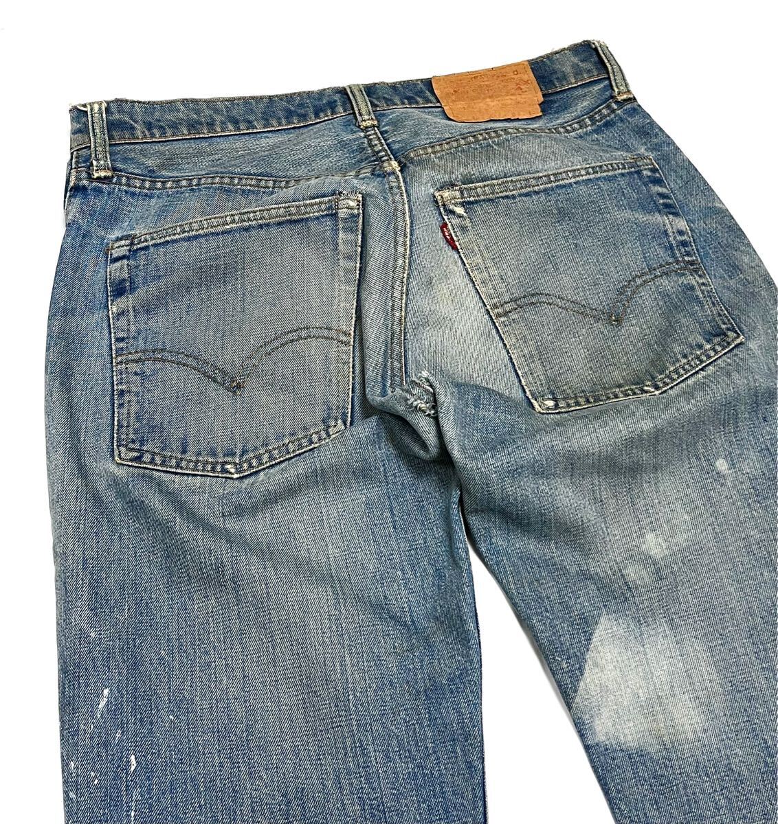 ヴィンテージ levi's 505 BIG E リーバイス 501 66モデル XX ボタン裏5