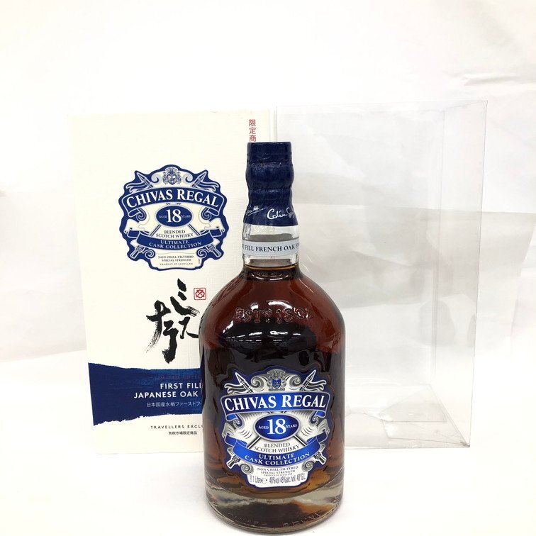 CHIVAS REGAL シーバスリーガル 18年 ミズナラ ウイスキー 1000mL 48％ 箱付き 未開栓 国外酒【DABB0015】