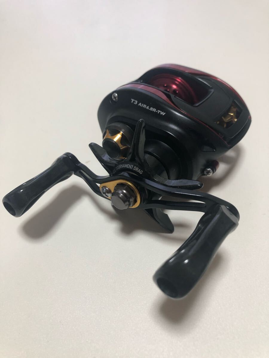 T3 AIR 6.8L TW 美品 ジャンク品 T3 Air 6.8 TW ベイトリール 左