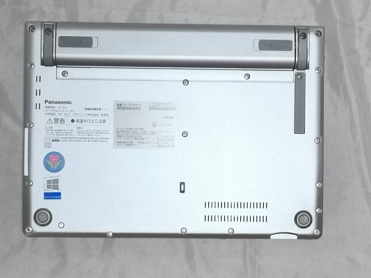 CF-SV7 note SSD256GB 送料 レッツ レッツノートCF-SV7⁄i5⁄8G⁄SSD256G