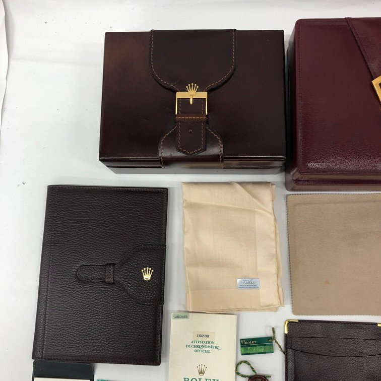ROLEX ロレックス ハンカチ/カードケース/箱/付属品/他 おまとめ