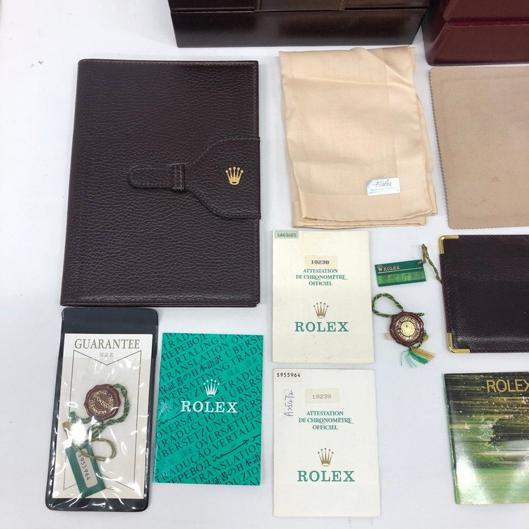 ROLEX ロレックス ハンカチ/カードケース/箱/付属品/他 おまとめ