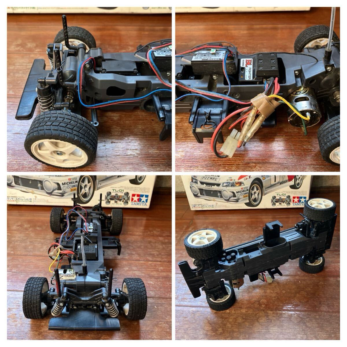 ラジコン・ドローン タミヤ 1/10電動RC 三菱ランサーエボリューション4