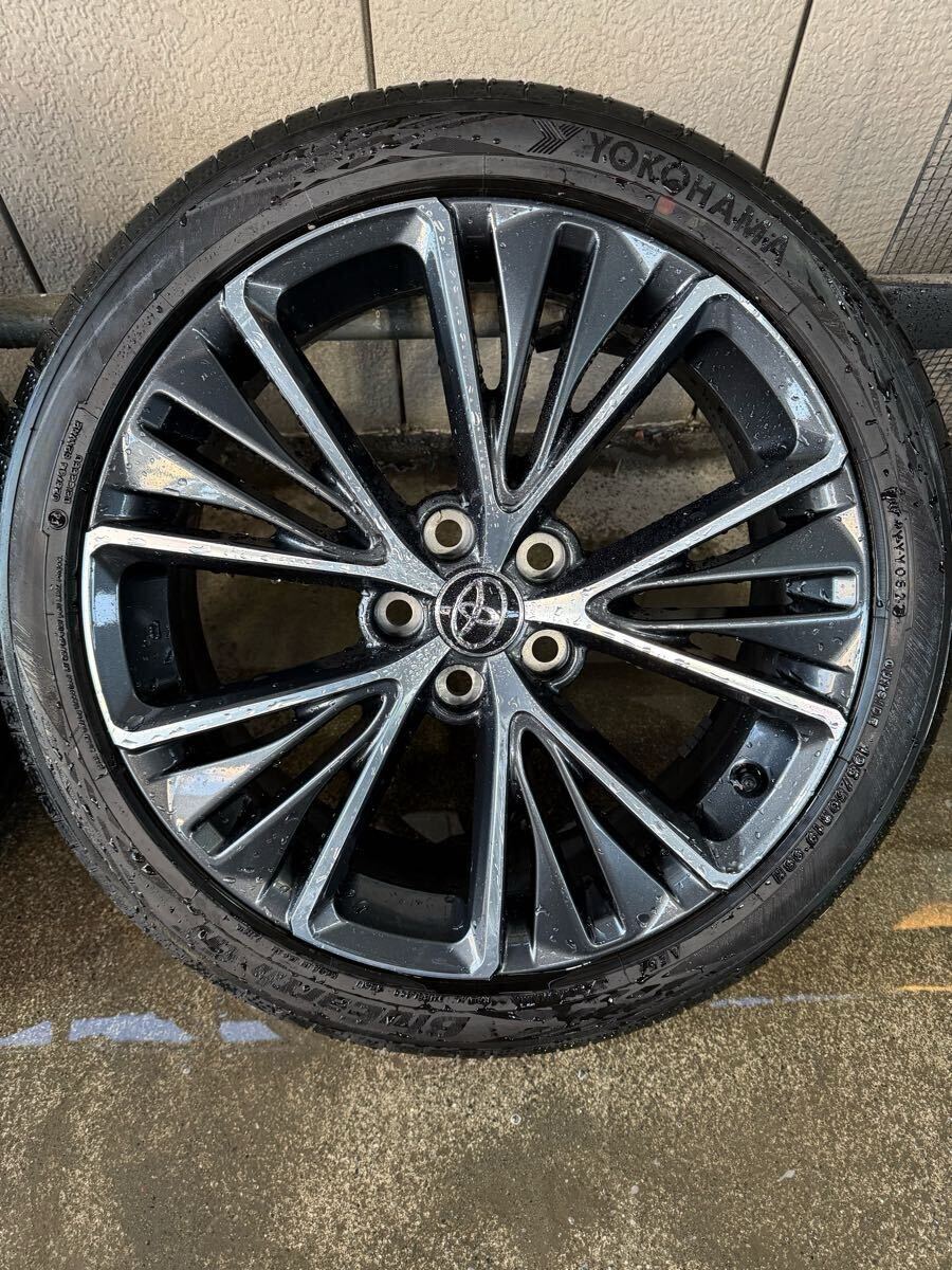 60プリウス 新車外し 純正アルミ タイヤ 4本_5
