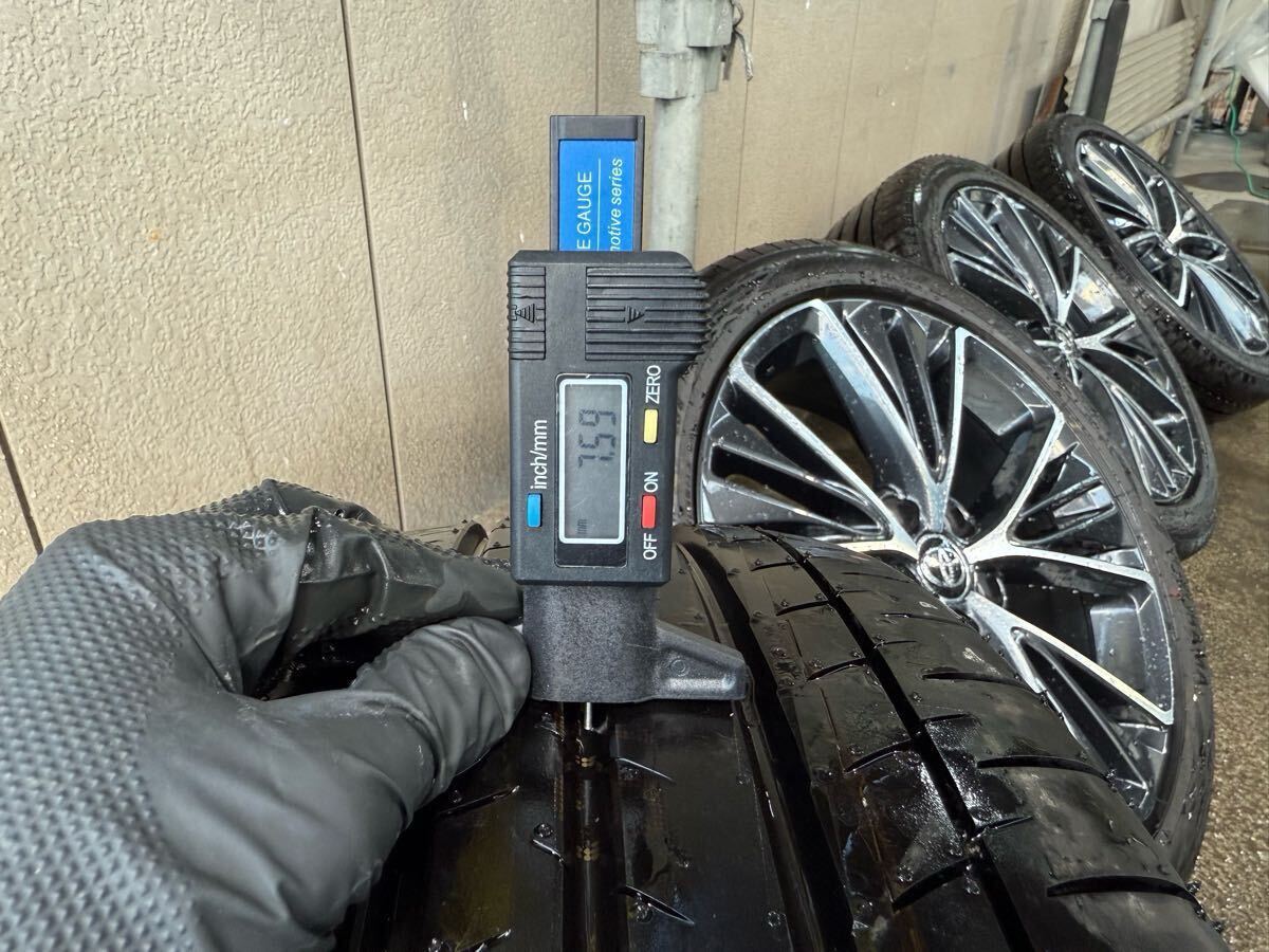 60プリウス 新車外し 純正アルミ タイヤ 4本_6