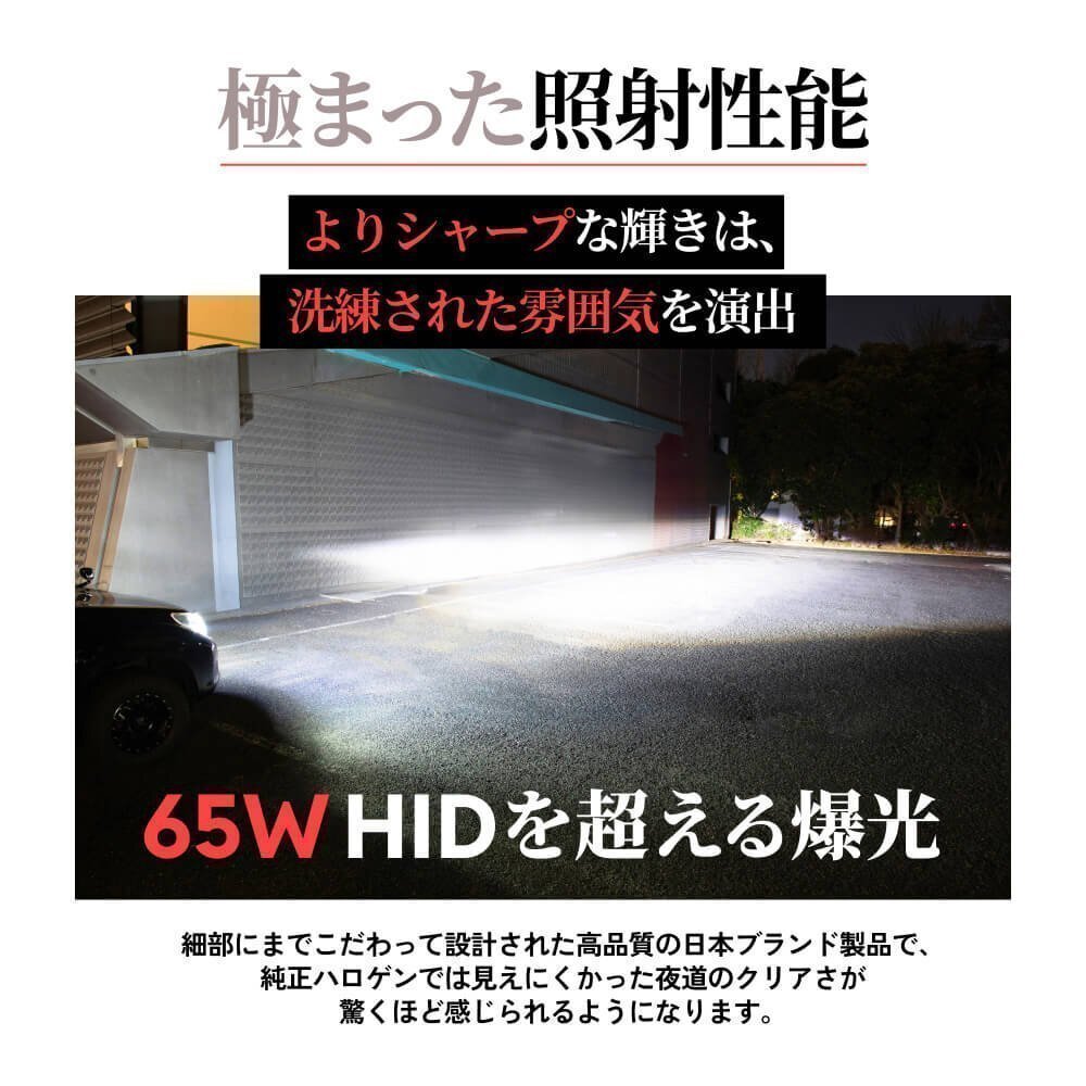 【半額セール】1日限定【送料無料】HID屋 超爆光! LED ヘッドライト H4 バルブ 68400cd 車検対応 安心保証 エクシーガに LED ヘッド 超爆光! 28500cd(カンデラ) HID屋1800円OFFセール送料無料爆光LED 半額セール!1日限定!送料無料HID屋