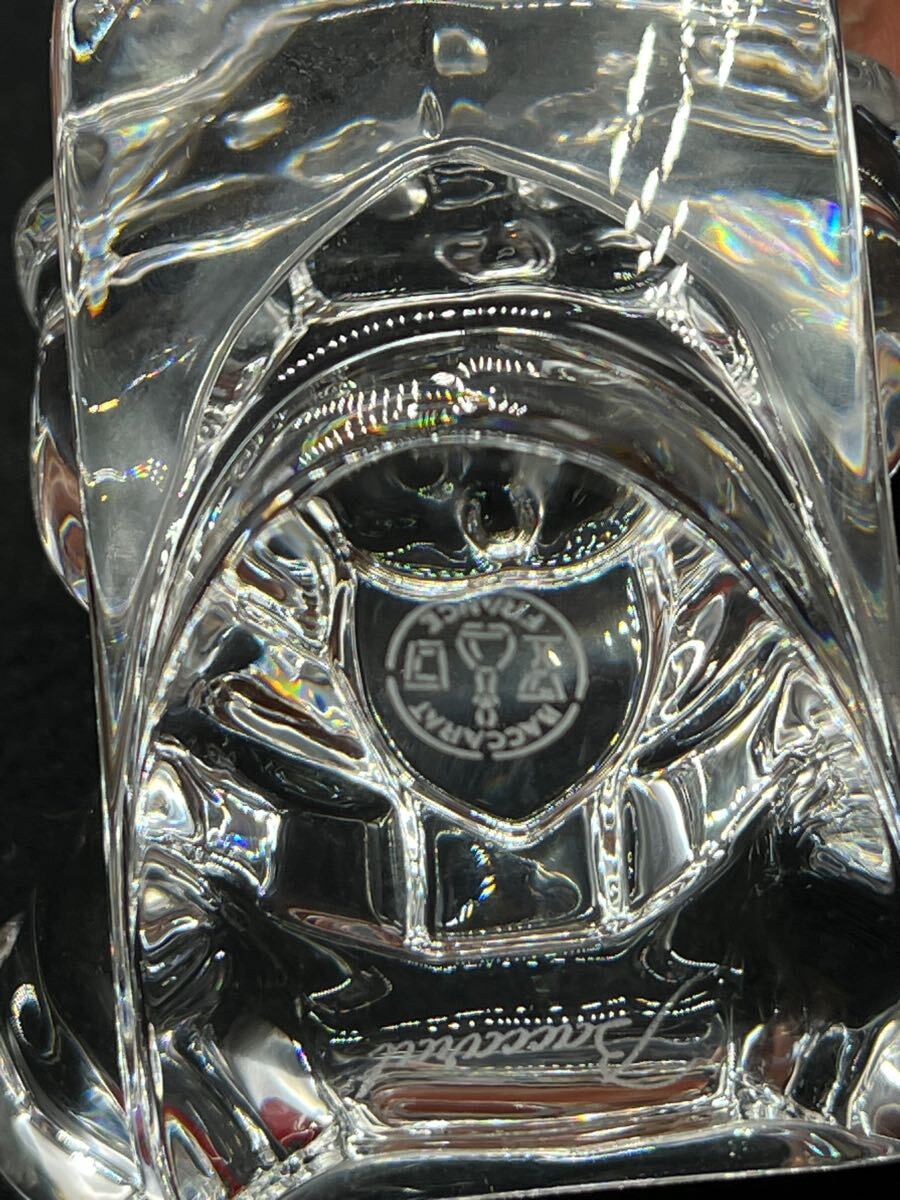 p020513 Baccarat 置物 希少 人物 バカラ クリスタル 箱付 インテリア