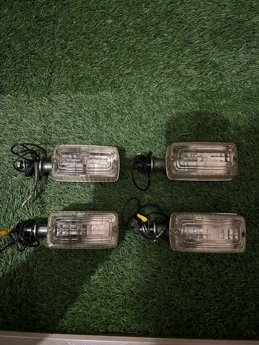 当時物　メイトウインカー　クリアレンズ付き　Z1 Z2 z750rs z750four z750d1 z750fx z1000mk2 z400fx cb750four CGC _1