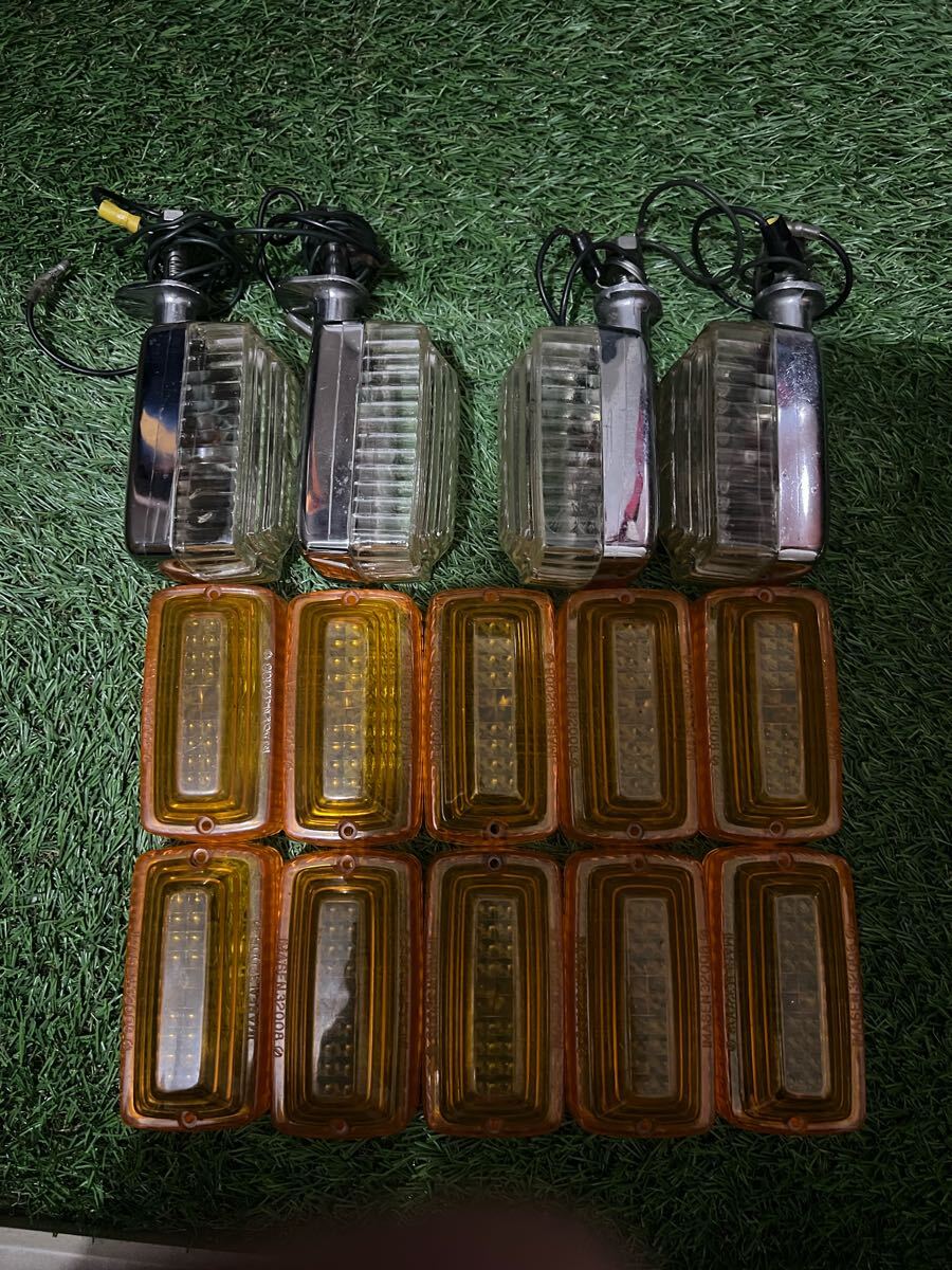 当時物　メイトウインカー　クリアレンズ付き　Z1 Z2 z750rs z750four z750d1 z750fx z1000mk2 z400fx cb750four CGC _3