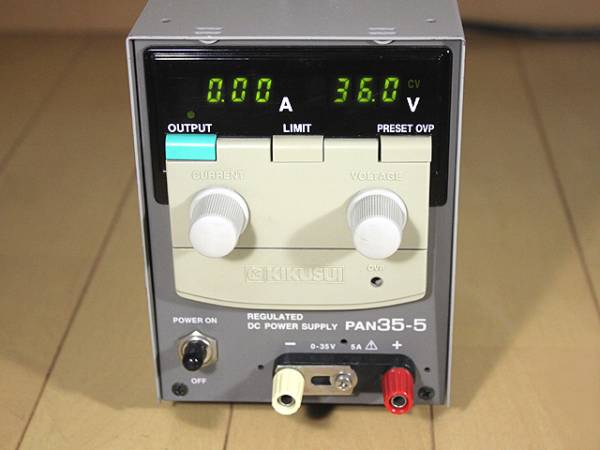 菊水 KIKUSUI 直流安定化電源 PAN35-5 中古 1ケ月保証 【公式通販】