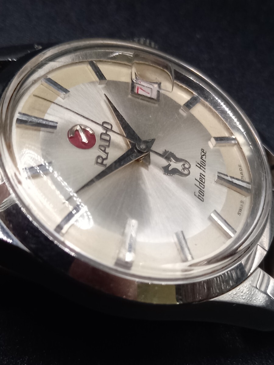 メンズ腕時計　稼働品 ☆RADO/ラドー ゴールデンホース メンズ腕時計 自動巻き Golden Horse