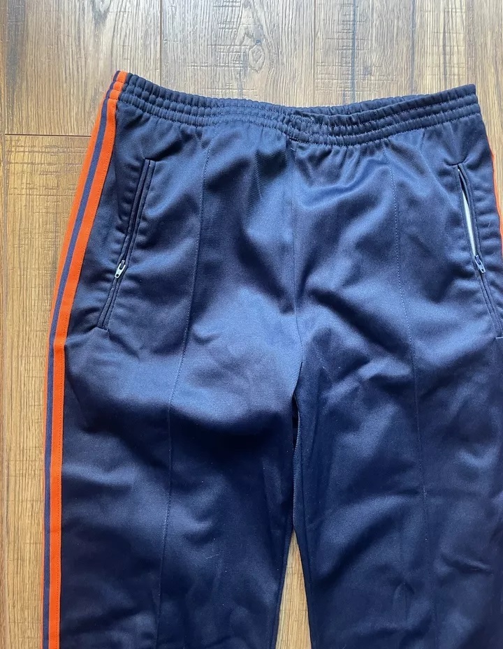 70's フランス製 adidas ビンテージ トラックパンツ VENTEX ネイビー