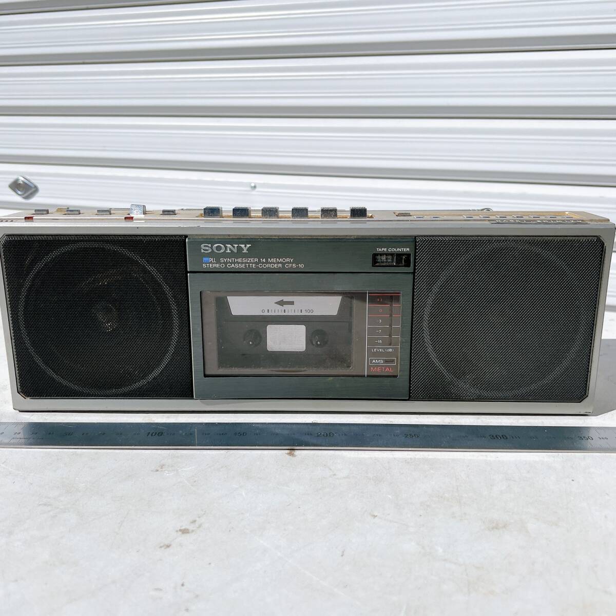 SONY CFS-10 Metal365 ラジカセ Cassette - Portable Stereo Recorder 