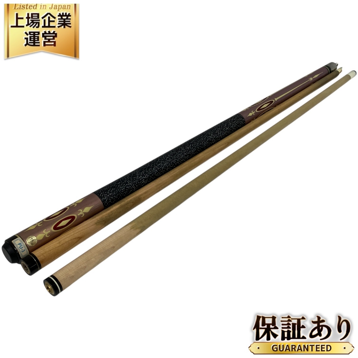 ADAM ビリヤード キュー 19oz. PU-3 シャフト付 趣味 スポーツ ゲーム