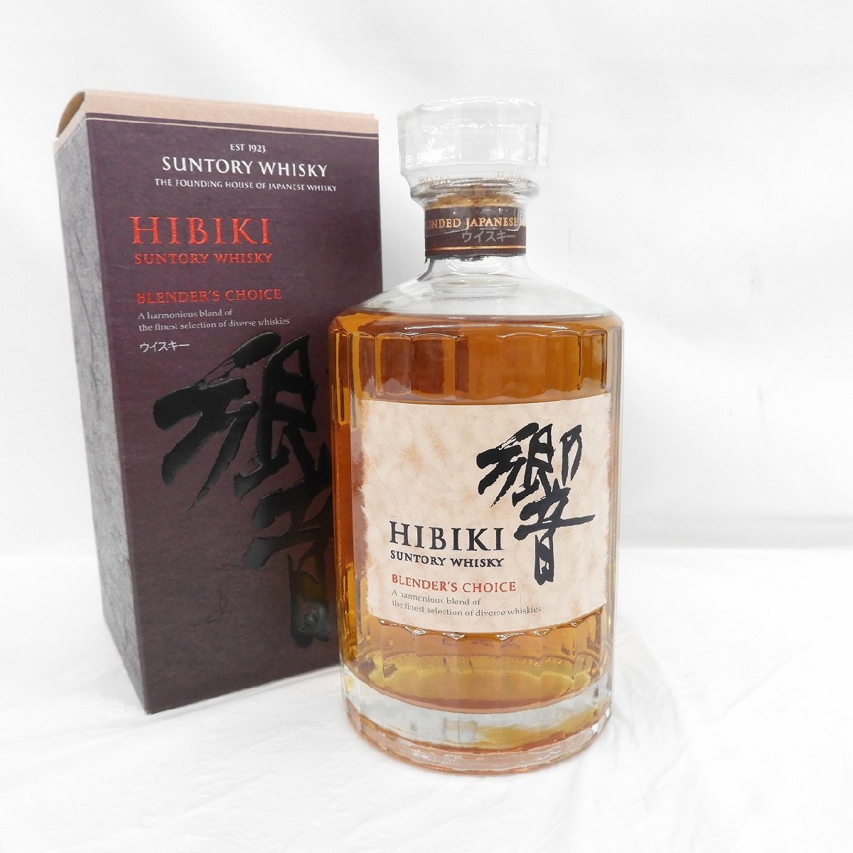  未開栓 SUNTORY サントリー 響 HIBIKI ブレンダーズチョイス ウイスキー 700ml 43％ 箱付 11778404 0210(日本)｜売買されたオークション情報、yahooの商品情報をアーカイブ公開 - オークファン 日本