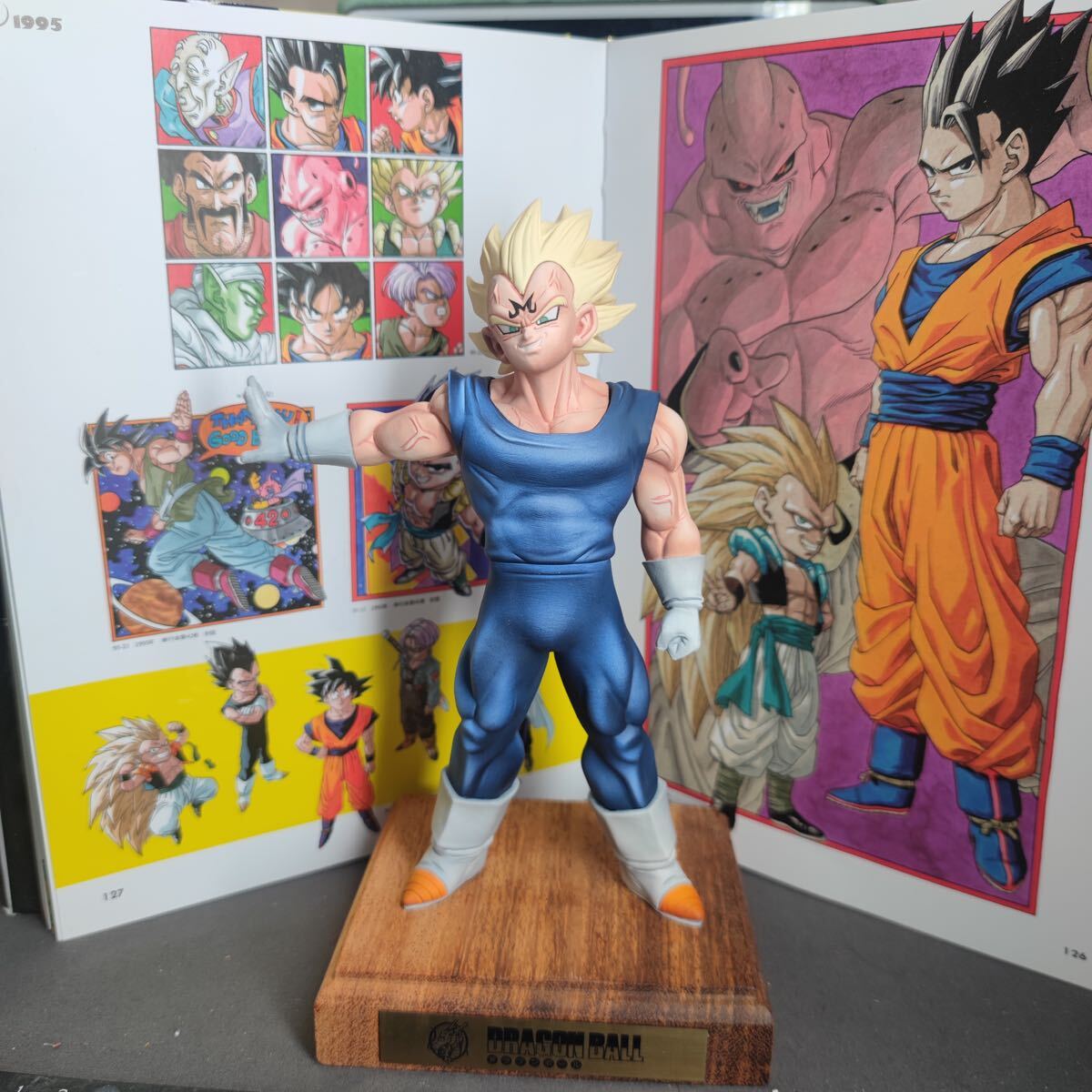 ドラゴンボールフィギュア リペイント スーパーサイヤ人ベジータ