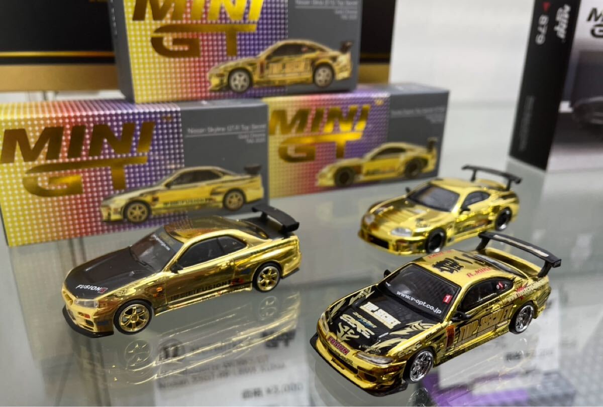 オートサロン2025限定】TSM modelMINI GT TOP SECRET GOLD CHROME