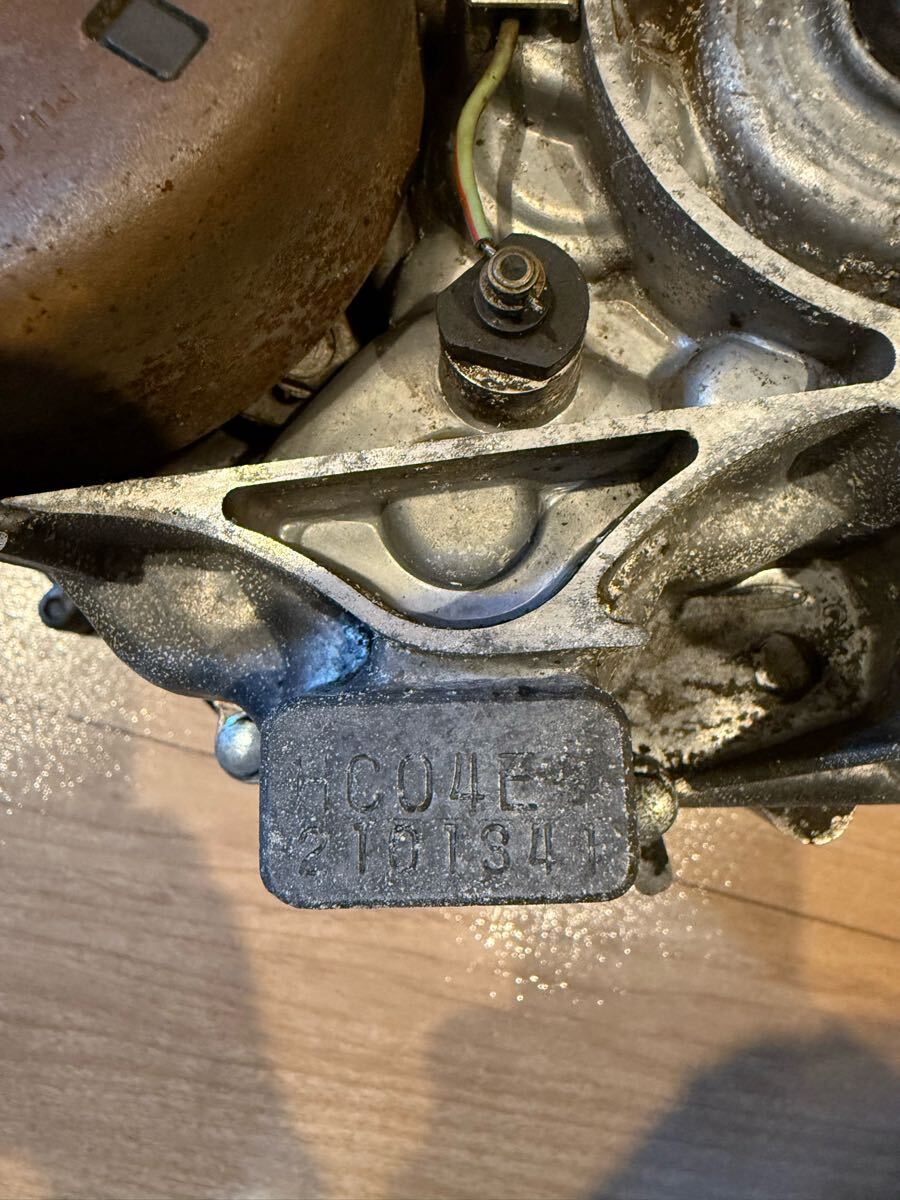 NSR80 エンジン 実動 NSR80 エンジン 実働 オーバーホール済み 実動