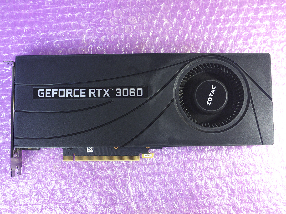 ジャンク品 GeForce RTX 3060 Ti VENTUS 2X 8GD6X OC グラフィック
