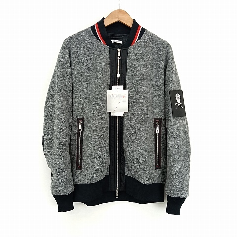 マーク＆ロナ MARK&LONA DIALOGUE JACKET MLM-9D-AD20 ゴルフウェア 50 グレー メンズ &amp; MARK LONA Olson フード付 最新2025秋冬コレクション