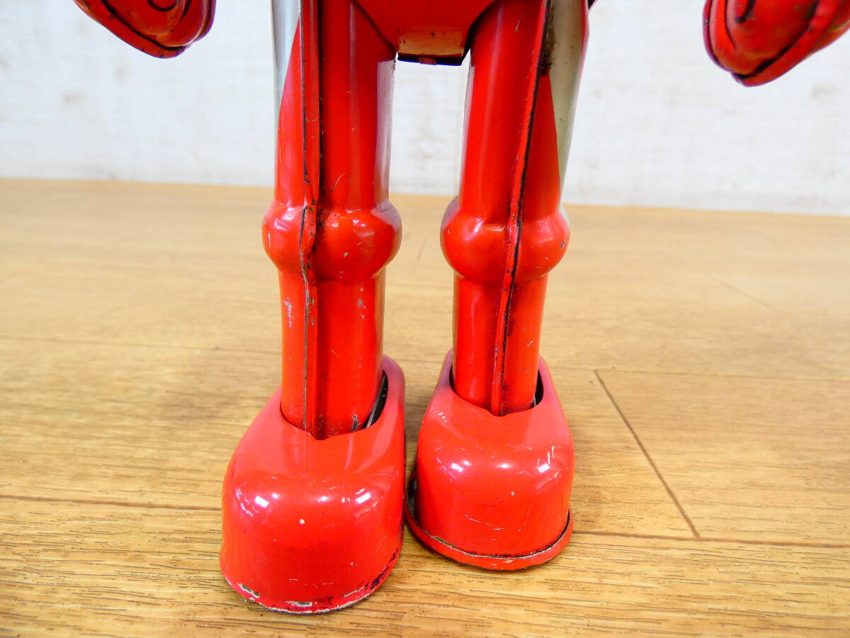 ◎ジャンク ビリケン商会 ブリキ玩具 ゼンマイ歩行ブリキ