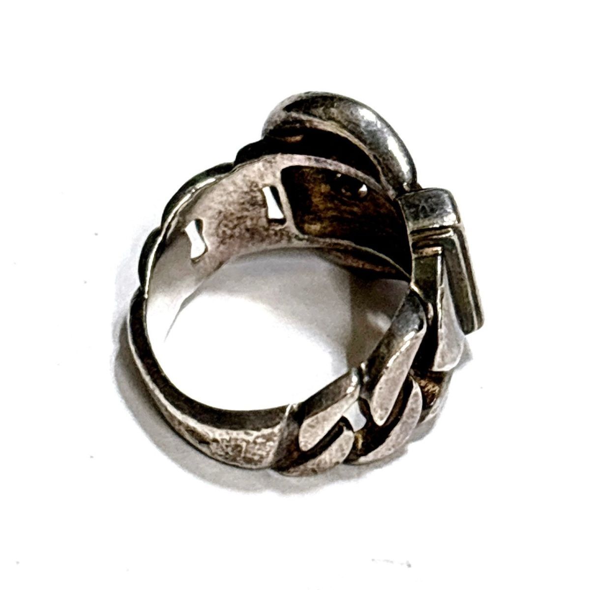 CBK968X HERMES エルメス ブックルセリエ リング SV925 SILVER シルバー 指輪 ベルトモチーフ アクセサリー_2