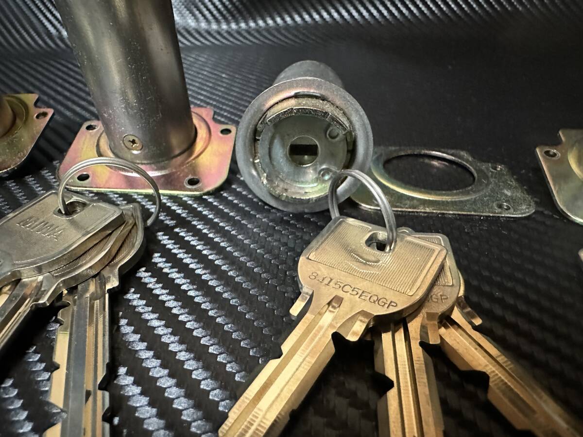 未使用品　U9/PMK 鍵3本組み　美和ロック　面付錠　鍵屋さん　不動産管理会社さん　修理業者さん　必見！！！_7