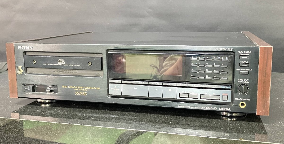 【美品】SONY CDP-228ESD ソニー CDデッキ J 】4345 SONY CDP-557ESD CDデッキ ソニー 家電、AV、カメラ CDデッキ