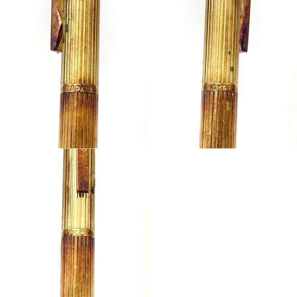 rm) PILOT パイロット GranSee グランセ ボールペン 22KGP メッキ