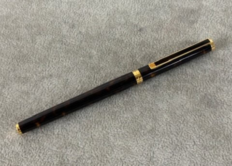 ダンヒル 万年筆 ペン先 14K dunhill Dunhill ゴールドプレート M広099