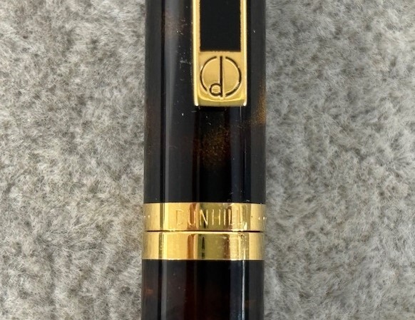 ダンヒル 万年筆 ペン先 14K dunhill Dunhill ゴールドプレート M広099