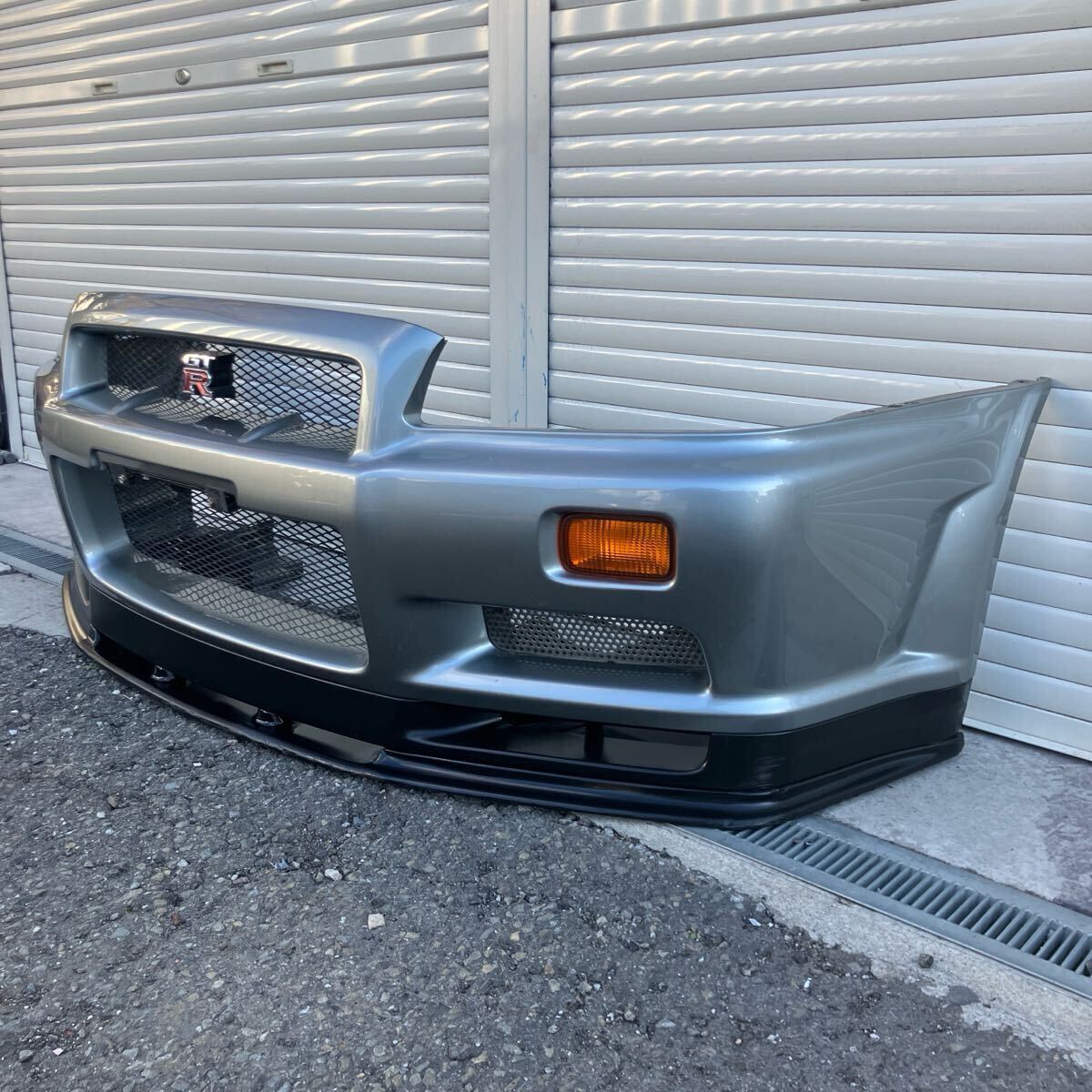 日産純正 R34 BNR34 Vスペック2 フロントバンパー/フロント
