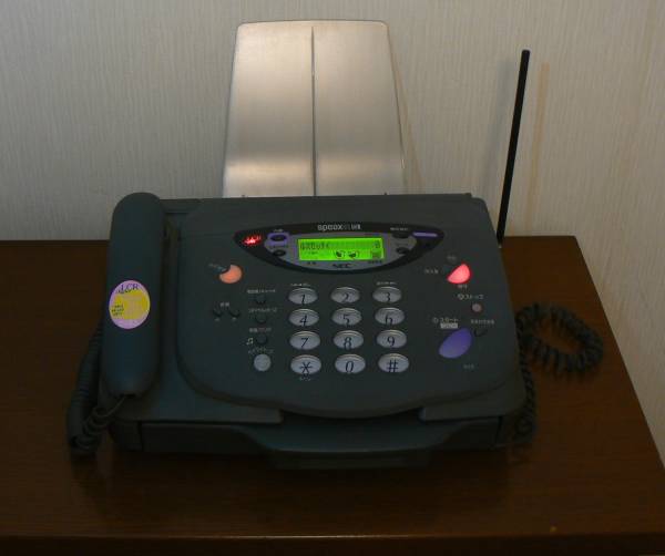 NEC　ファクシミリ speax31CL_1