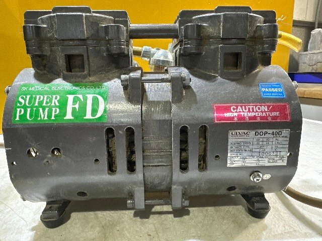 【1円スタート！】モリタ ポーセレン焼成炉 セラフュージョン VPF MS-1200 / 真空ポンプ DOP-40D 歯科技工 動作良好_4