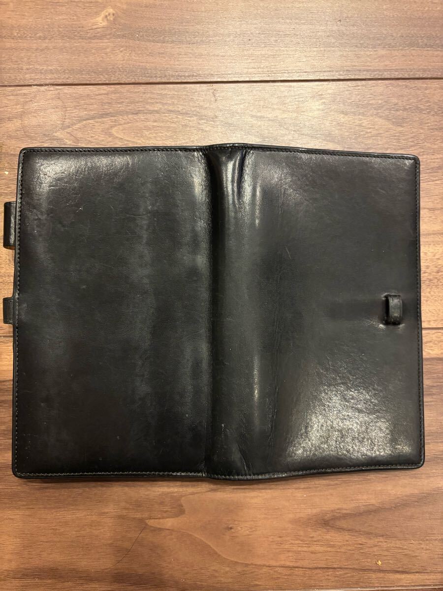 ダヴィンチ　レイメイ　聖書サイズ　ブラック　システム手帳 手帳カバー リング_9