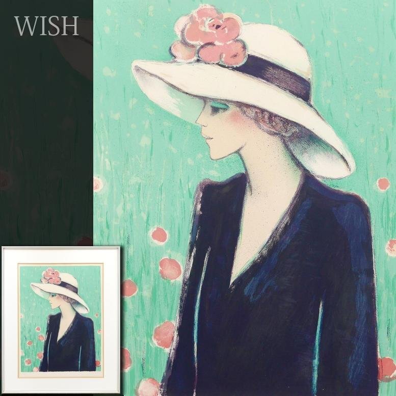 真作】【WISH】カシニョール Jean-Pierre Cassigneul「ポピー