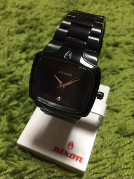 国内正規品 未使用☆NIXON 腕時計 PLAYER (ALL BLACK) ニクソン