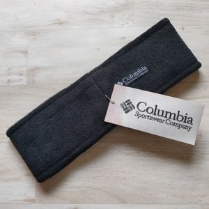昔の Columbia コロンビア フリース ヘッドバンド ヘアバンド デッドストック 台湾製 レ