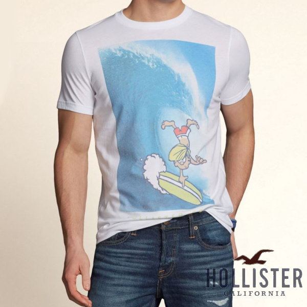 ホリスター絶対本物サーフィンサーフボーイキャラtシャツ白m Mサイズ 売買されたオークション情報 Yahooの商品情報をアーカイブ公開 オークファン Aucfan Com